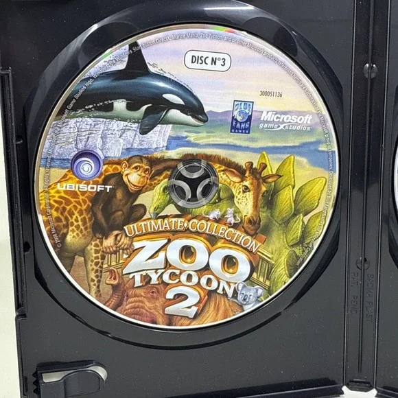 Zoo Tycoon 2: Ultimate Collection (PC, 2008) *Disc 1 & 2 Only* Missing Disc 1 - Picture 4 of 8